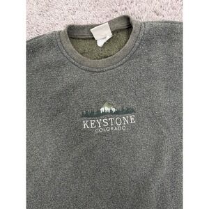 Green Brand Keystone Colorado Sweatshirt Crewneck Pullover Size L